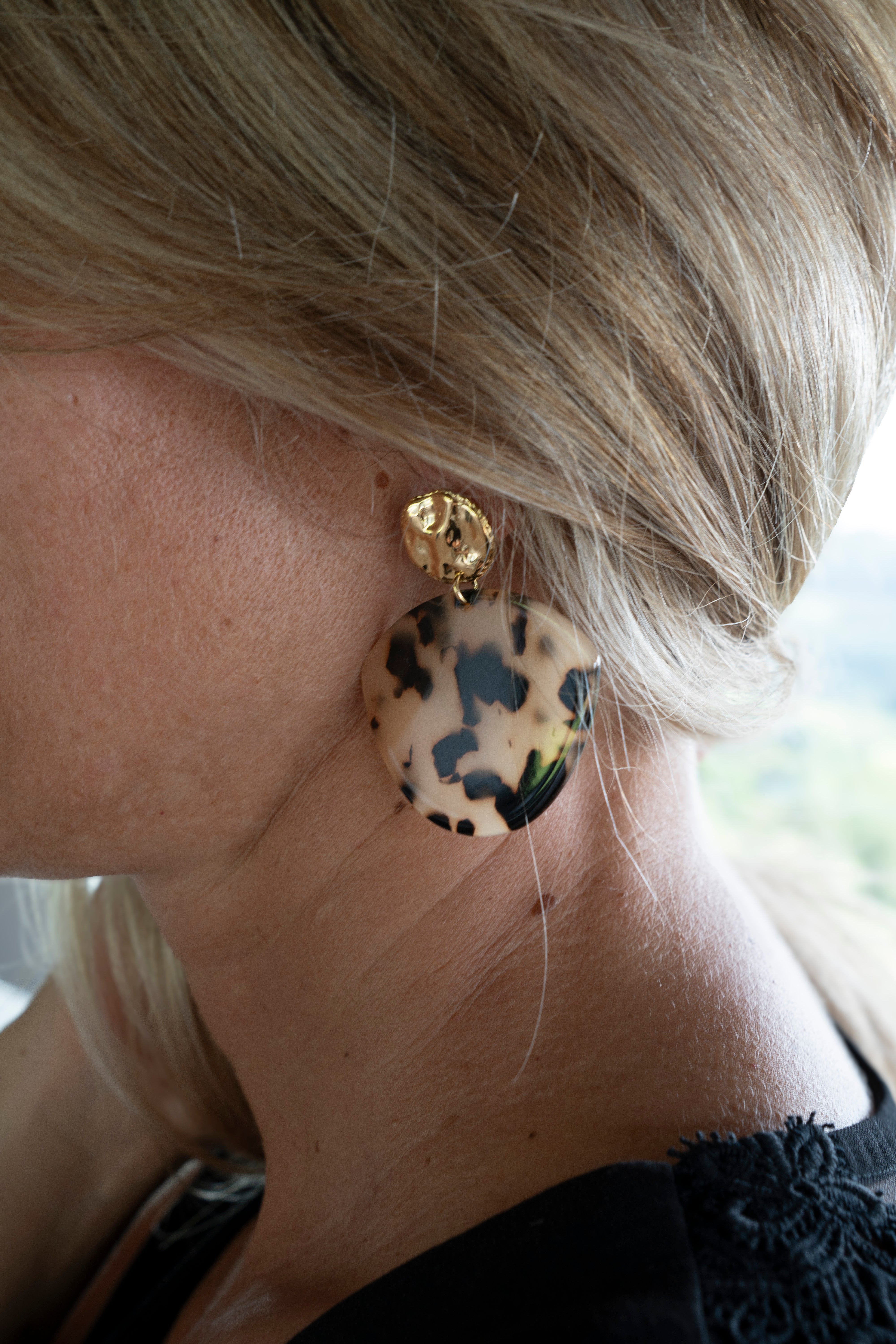 Boucles d'oreilles Leopard